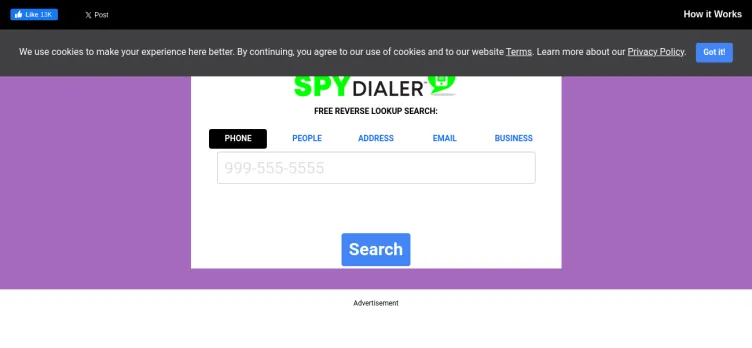 Screenshot Spy Dialer