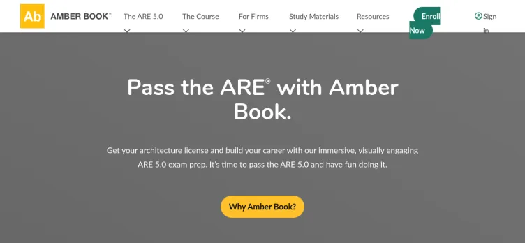 Screenshot Amber Book