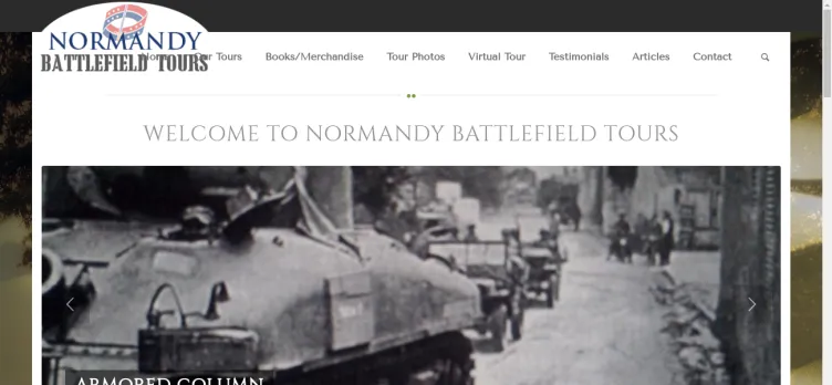 Screenshot Normandy Battlefield Tours