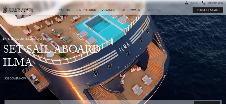 Screenshot The Ritz-Carlton Yacht Collection