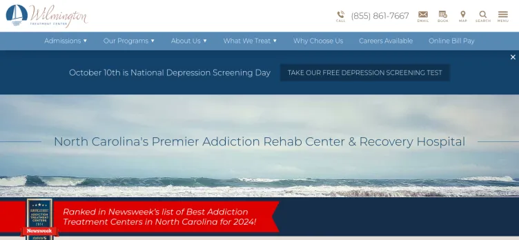 Screenshot Wilmington Treatment Center