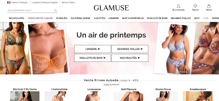 Screenshot Glamuse