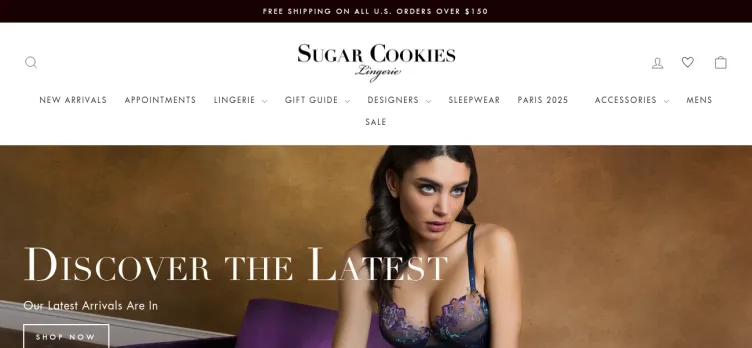 Screenshot SugarCookiesNYC.com