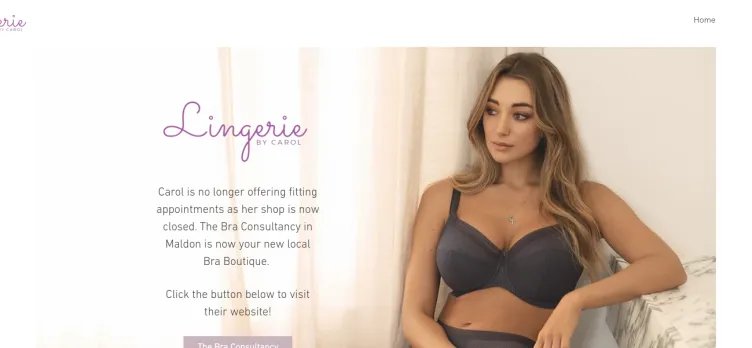 Screenshot Lingerie By Carol