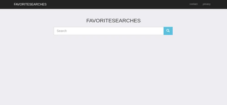 Screenshot FAVORITESEARCHES