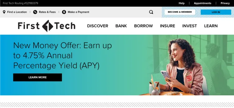 Screenshot FirstTechFed.com