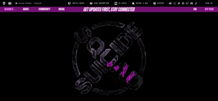 Screenshot SuicideSquadGame.com