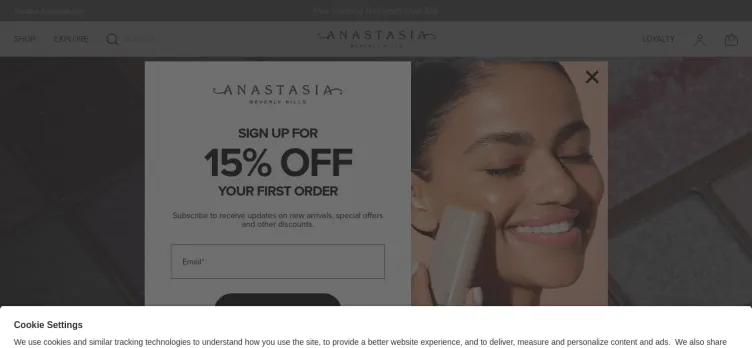 Screenshot Anastasia Beverly Hills