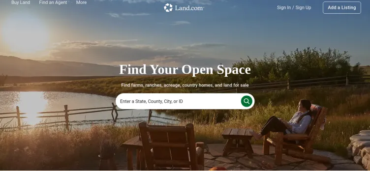 Screenshot Land.com