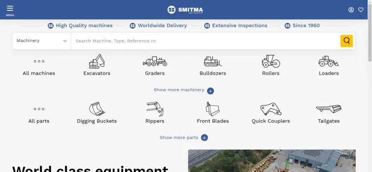 Screenshot Smitma.com