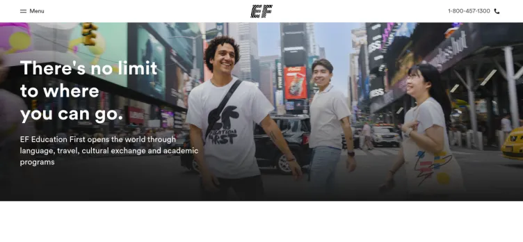 Screenshot EF.com