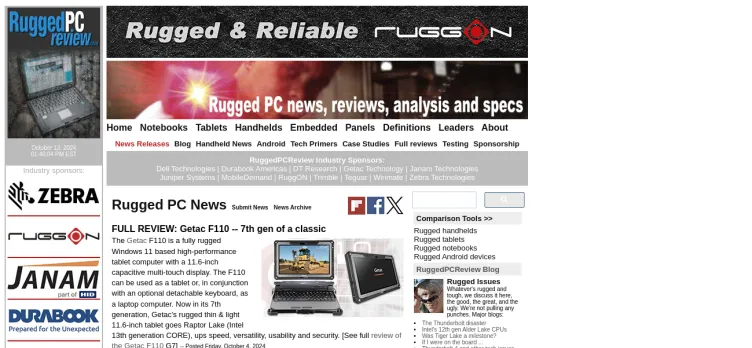 Screenshot Rugged PC Review