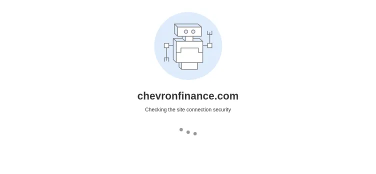 Screenshot Chevron Finance