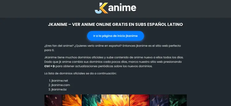 Screenshot JKanime