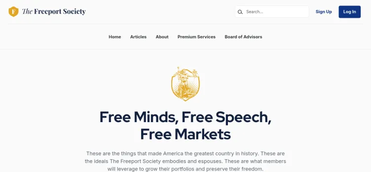 Screenshot The Freeport Society