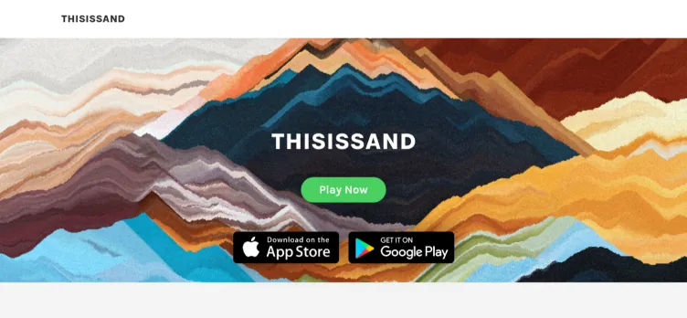 Screenshot Thisissand