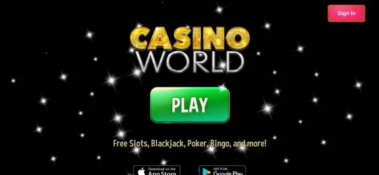 Screenshot Casino World