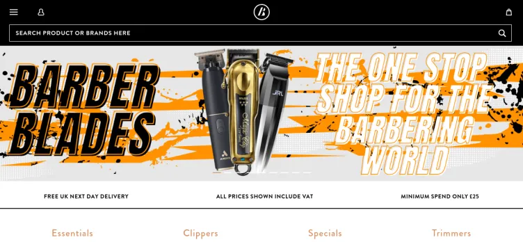 Screenshot Barber Blades