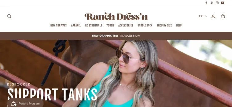 Screenshot RanchDressn.com