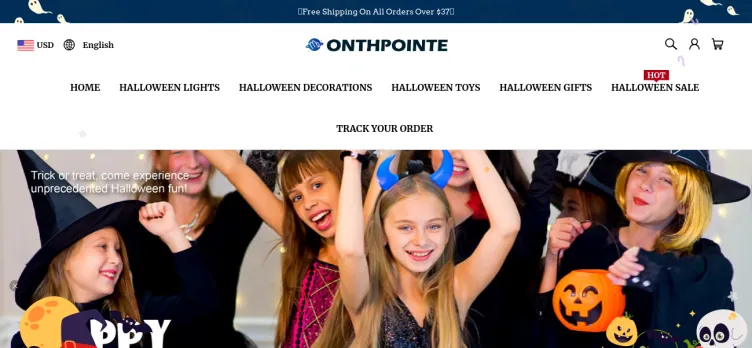 Screenshot onthpointe.com