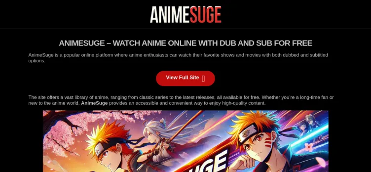 Screenshot Animesuge