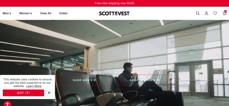 Screenshot SCOTTeVEST