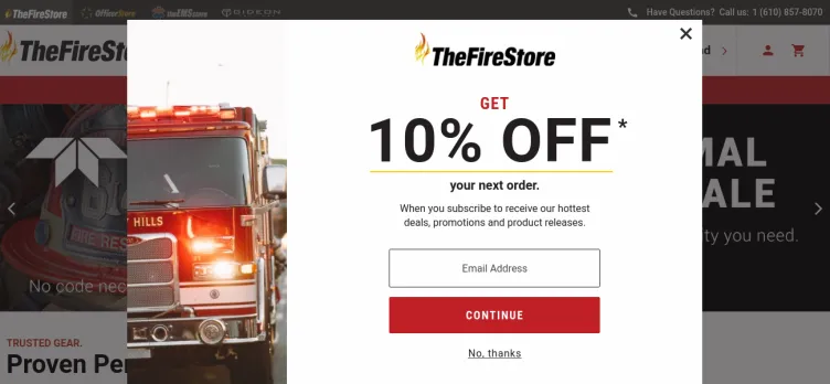 Screenshot TheFireStore