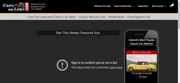 Screenshot Cars-On-Line.com