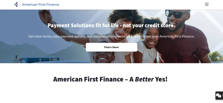 Screenshot American First Finance