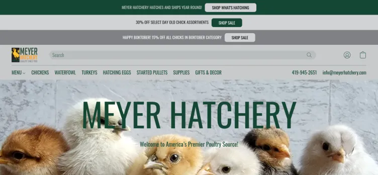 Screenshot Meyer Hatchery