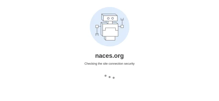 Screenshot NACES.org