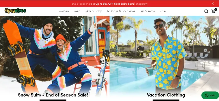 Screenshot Tipsy Elves