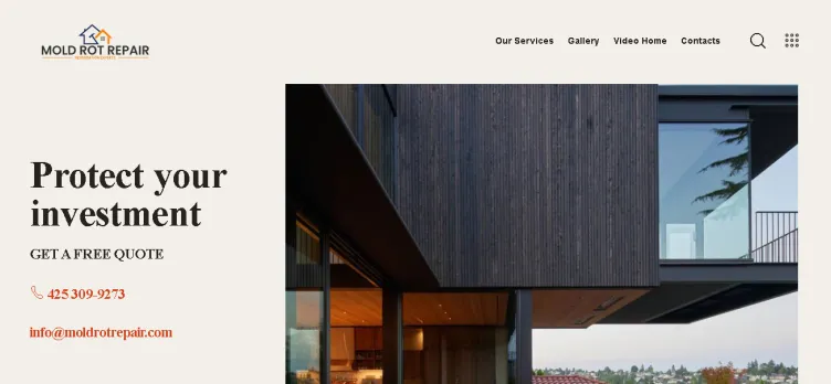 Screenshot MoldRotRepair.com