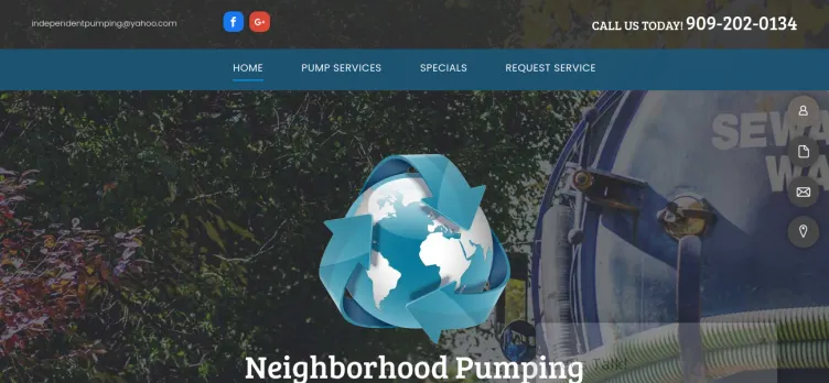 Screenshot SepticPumpingInlandEmpire.com