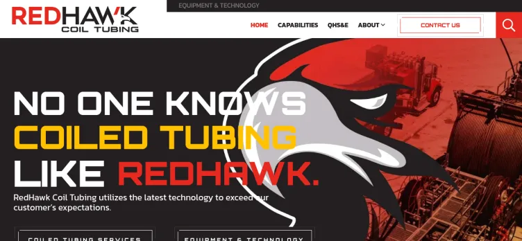 Screenshot RedHawkCT.com