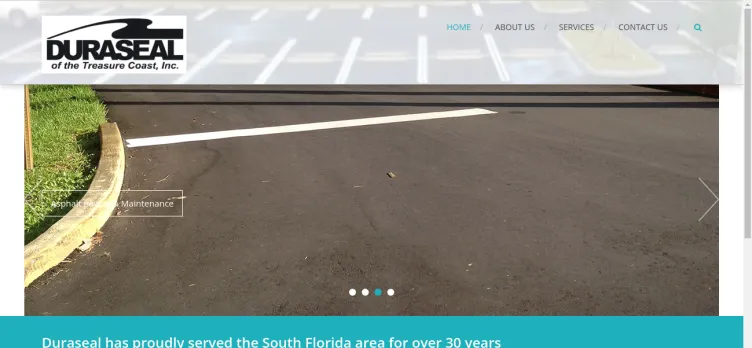 Screenshot DurasealFlorida.com
