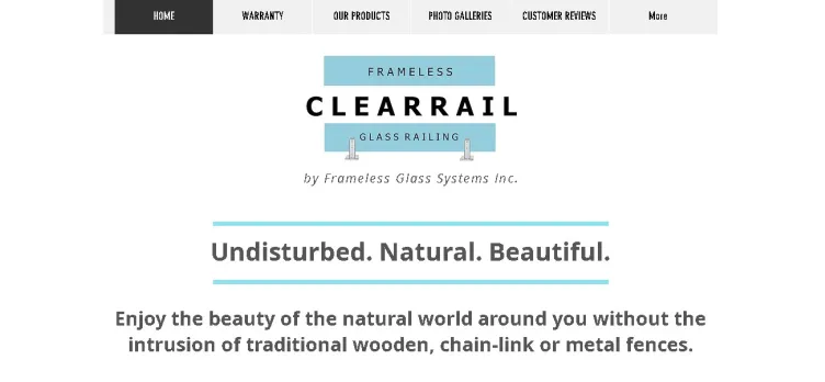 Screenshot CLEARRAIL