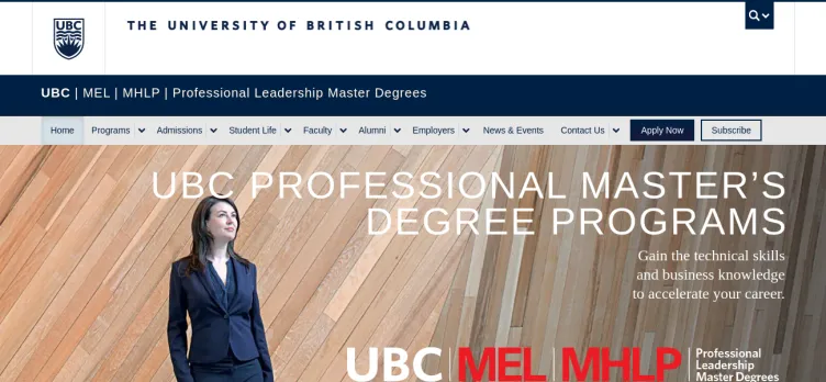 Screenshot apscpp.ubc.ca