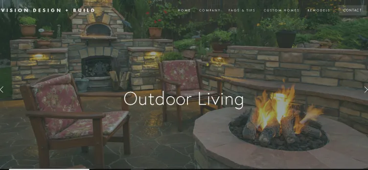 Screenshot VisionDesignAndBuild.com