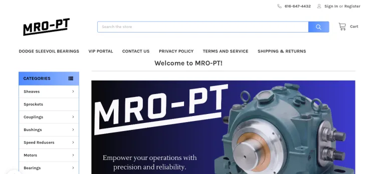 Screenshot MRO-PT.com