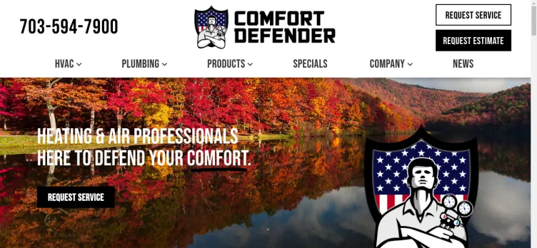 Screenshot Comfort Defender