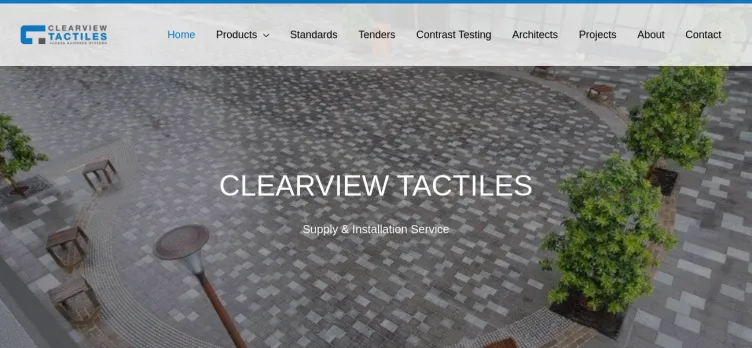 Screenshot ClearviewTactiles.com.au