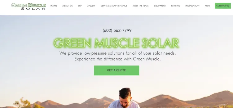 Screenshot Green Muscle Solar