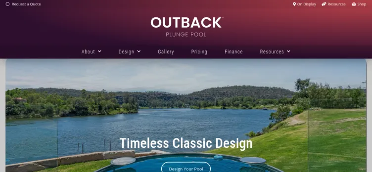 Screenshot Outback.com.au