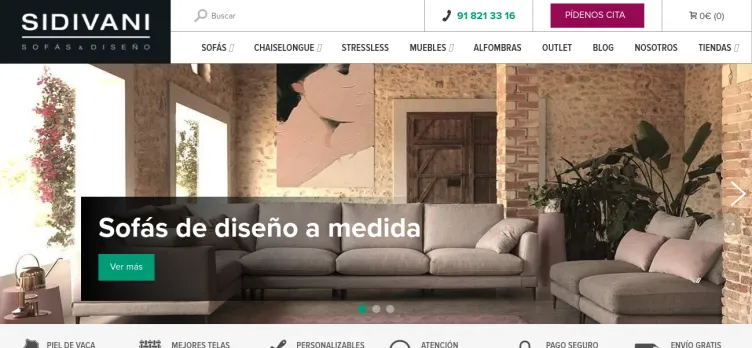 Screenshot Si-Divani.com