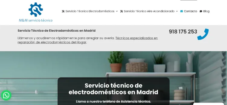 Screenshot MyMServicioTecnico.com