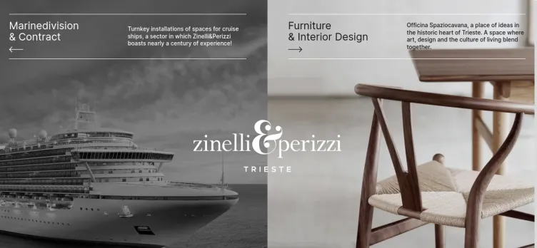 Screenshot Zinelli & Perizzi