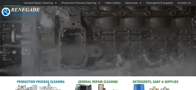 Screenshot Renegade Parts Washers