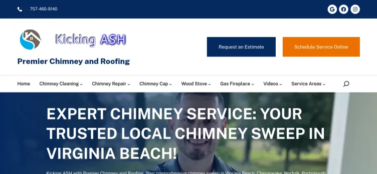 Screenshot SweepVirginiaBeach.com