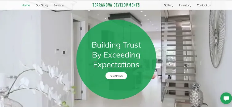 Screenshot TerranovaDevelopment.ca